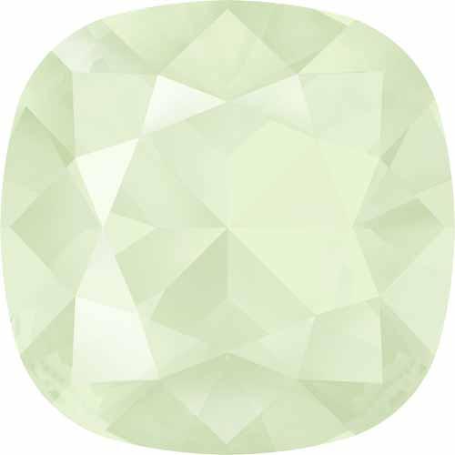 4470 Swarovski Cushion Fancy Stones, Crystal Powder Green (001 L102)