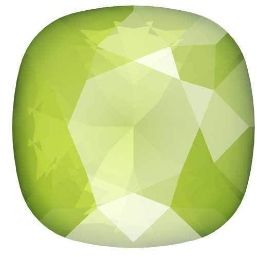 4470 Swarovski Cushion Fancy Stones, Crystal Lime Unfoiled (001 L125S)