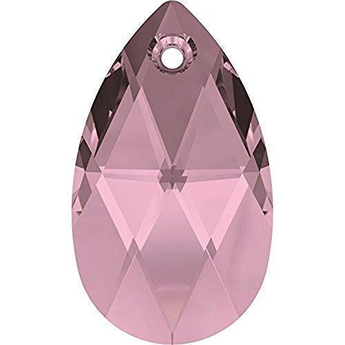 Swarovski Crystal 6106 Pear Pendants Tanzanite / 16mm